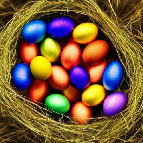 EI, EI, EI – WAS ZAUBERT DER OSTERHASE BUNTES AUS DEM KOCHTOPF?
