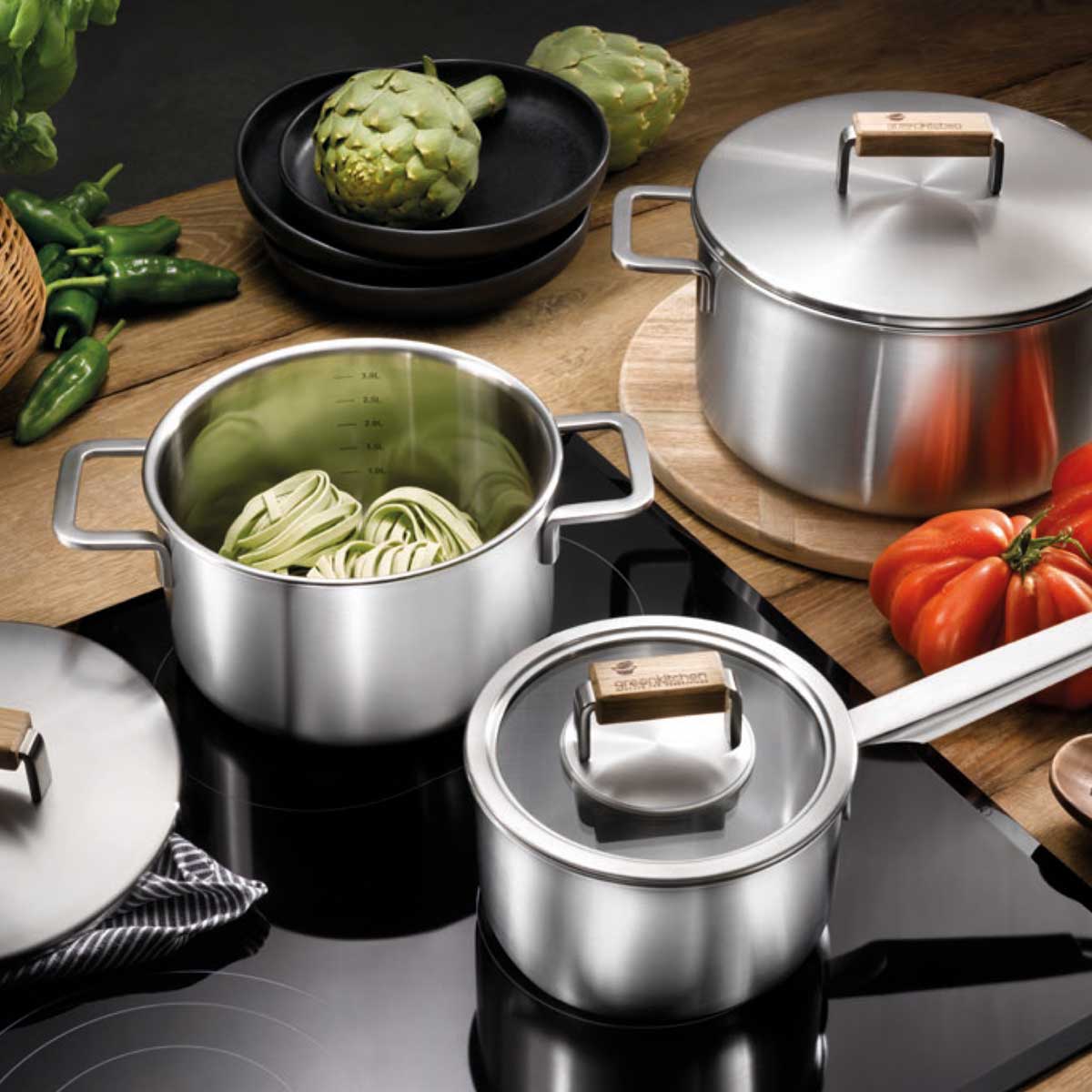 GreenKitchen Set "Your Pot For Life"