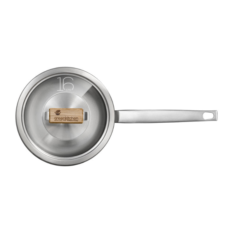 GreenKitchen Set "Topfset mit 2 Pfannen"